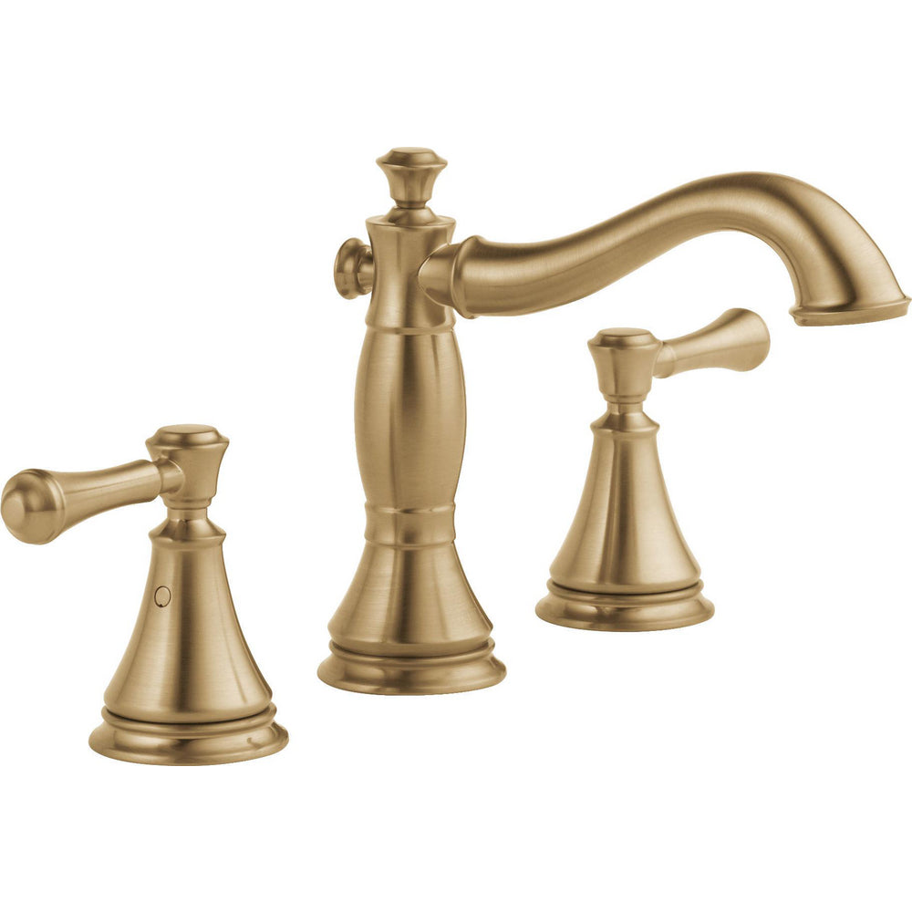 Delta Cassidy Two Handle Widespread Bathroom Faucet