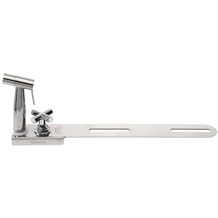 Brondell CleanSpa Luxury Hand-Held Bidet Holster with Integrated Shut Off