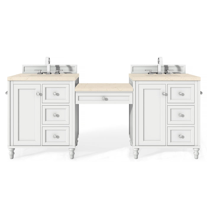 Silver Gray / Eternal Marfil - 3 Faucet Holes