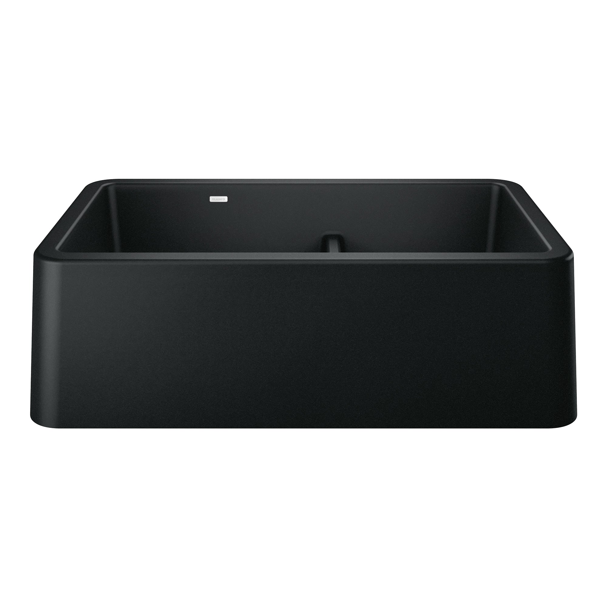 Blanco Ikon Silgranit 33" Double Bowl Apron-Front Farmhouse Sink with