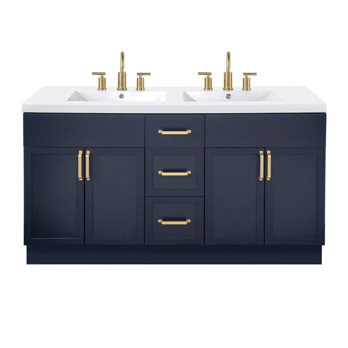 Regal 60" Double Sink Freestanding Bathroom Vanity