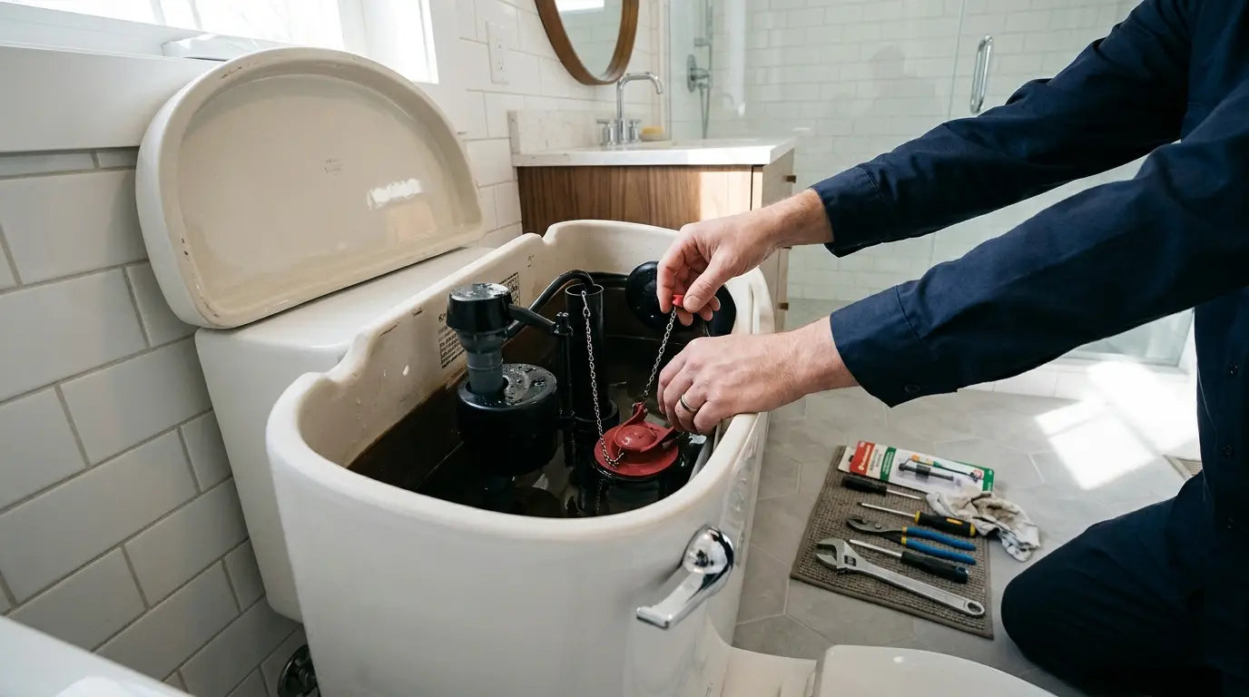 How to Fix a Running Toilet: The Most Common Causes & Easy Fixes