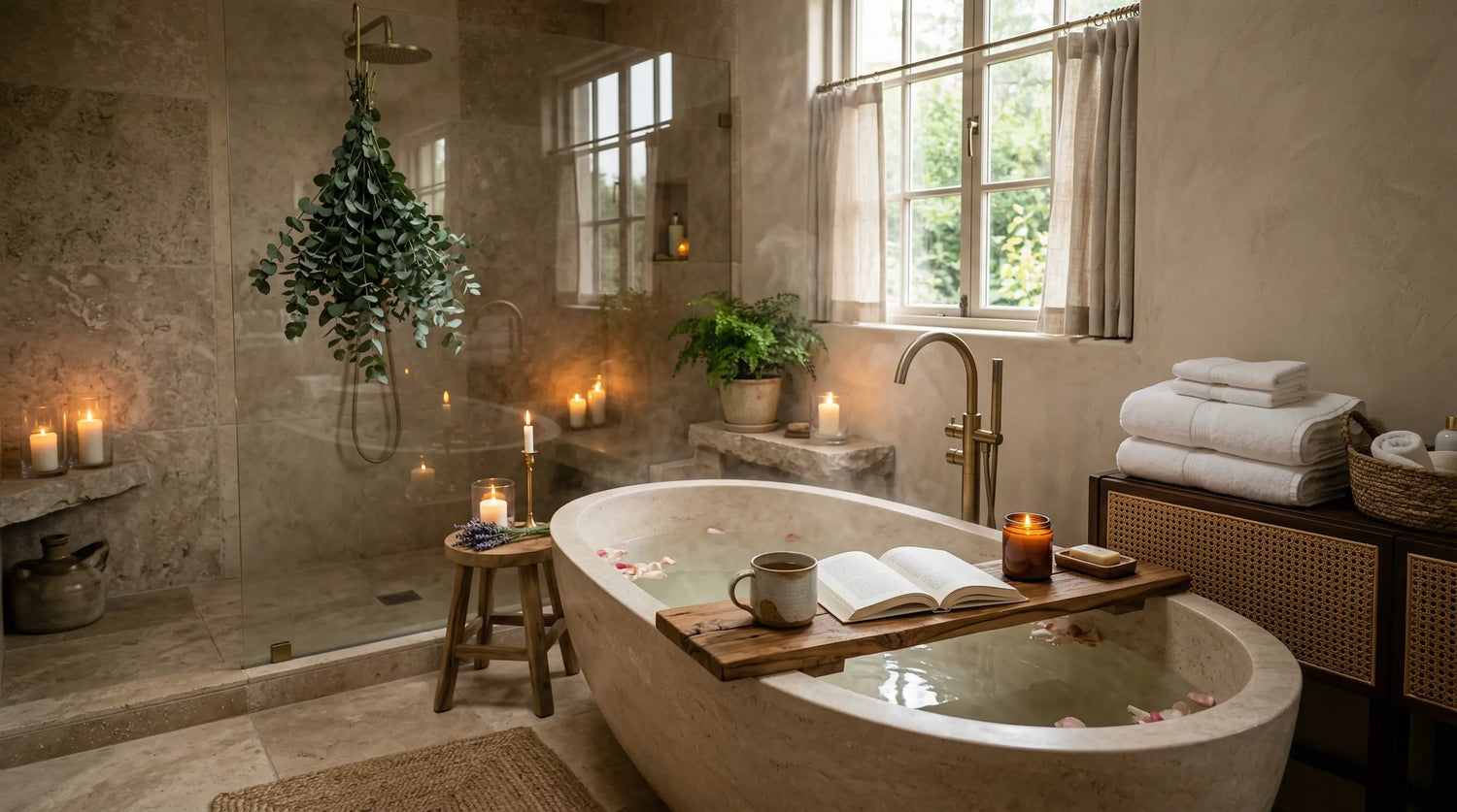 How to Create a Spa-Like Bathroom at Home on Any Budget