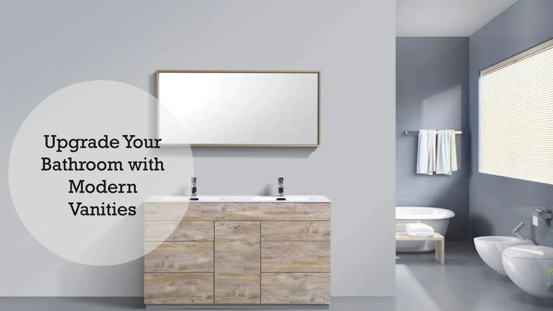 Modern vanities to upgrade your bathroom in USA