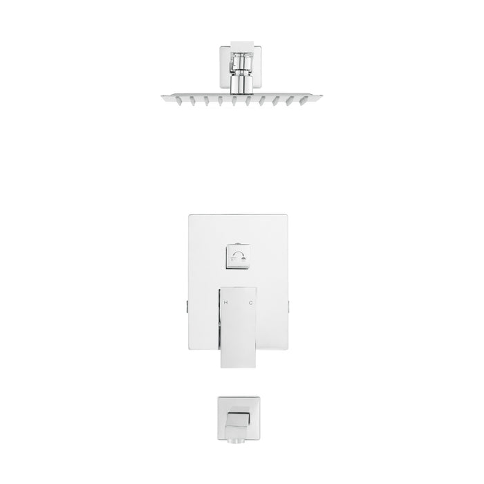 Polished Chrome / With Tub Filler