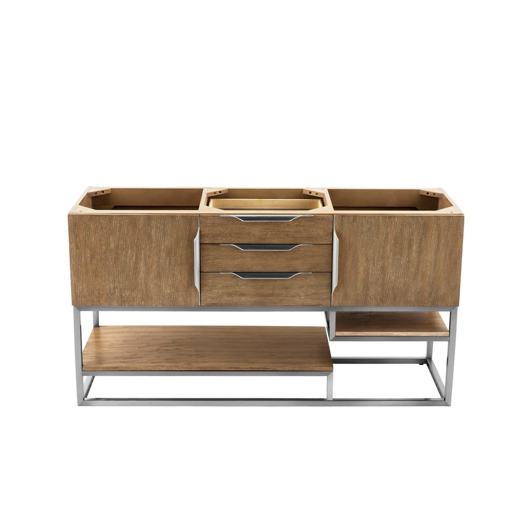 Latte Oak / Brushed Nickel - 1 Faucet Hole