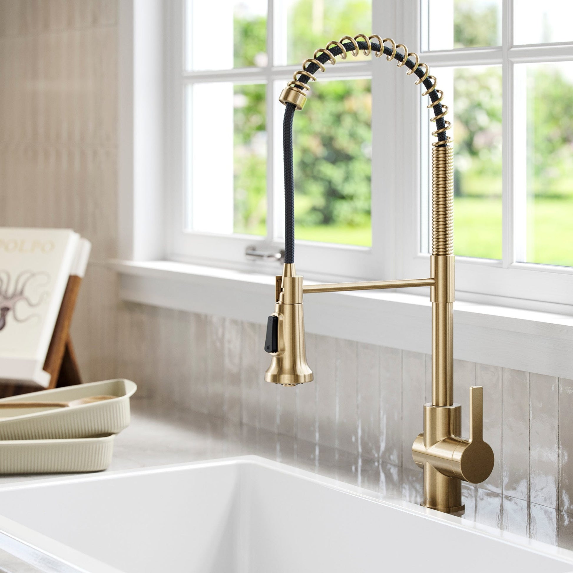 Spot Free Antique Champagne Bronze / Pull Down