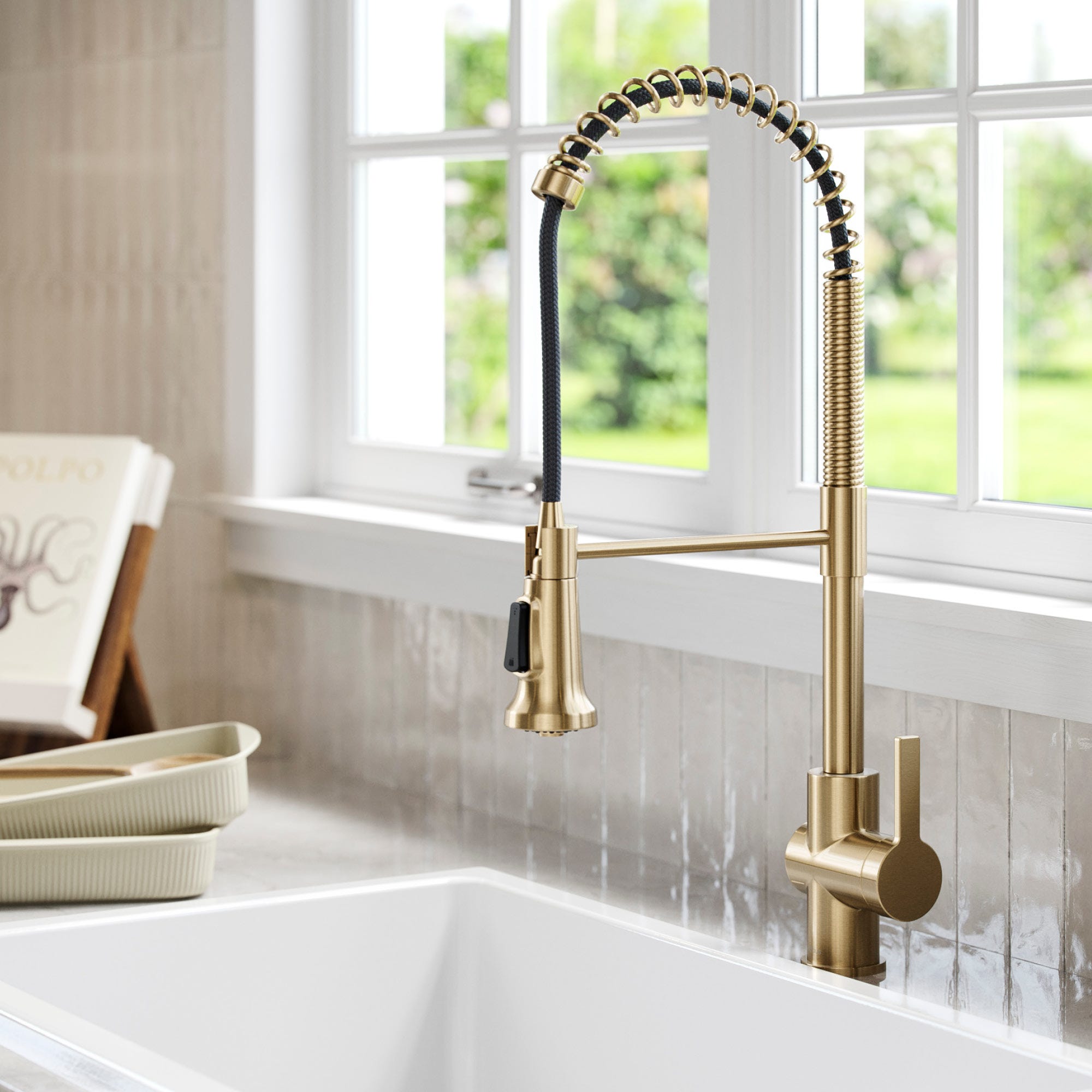 Spot Free Antique Champagne Bronze / Pull Down