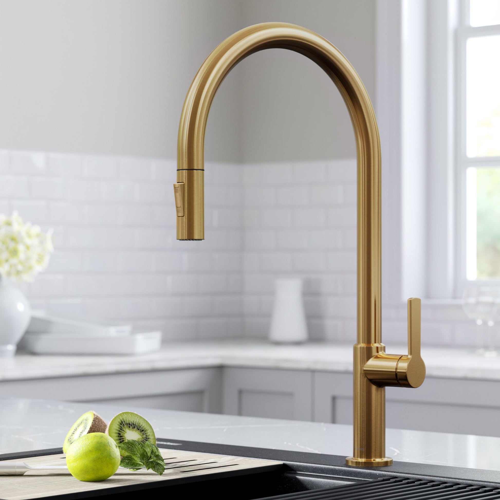 Brushed Brass