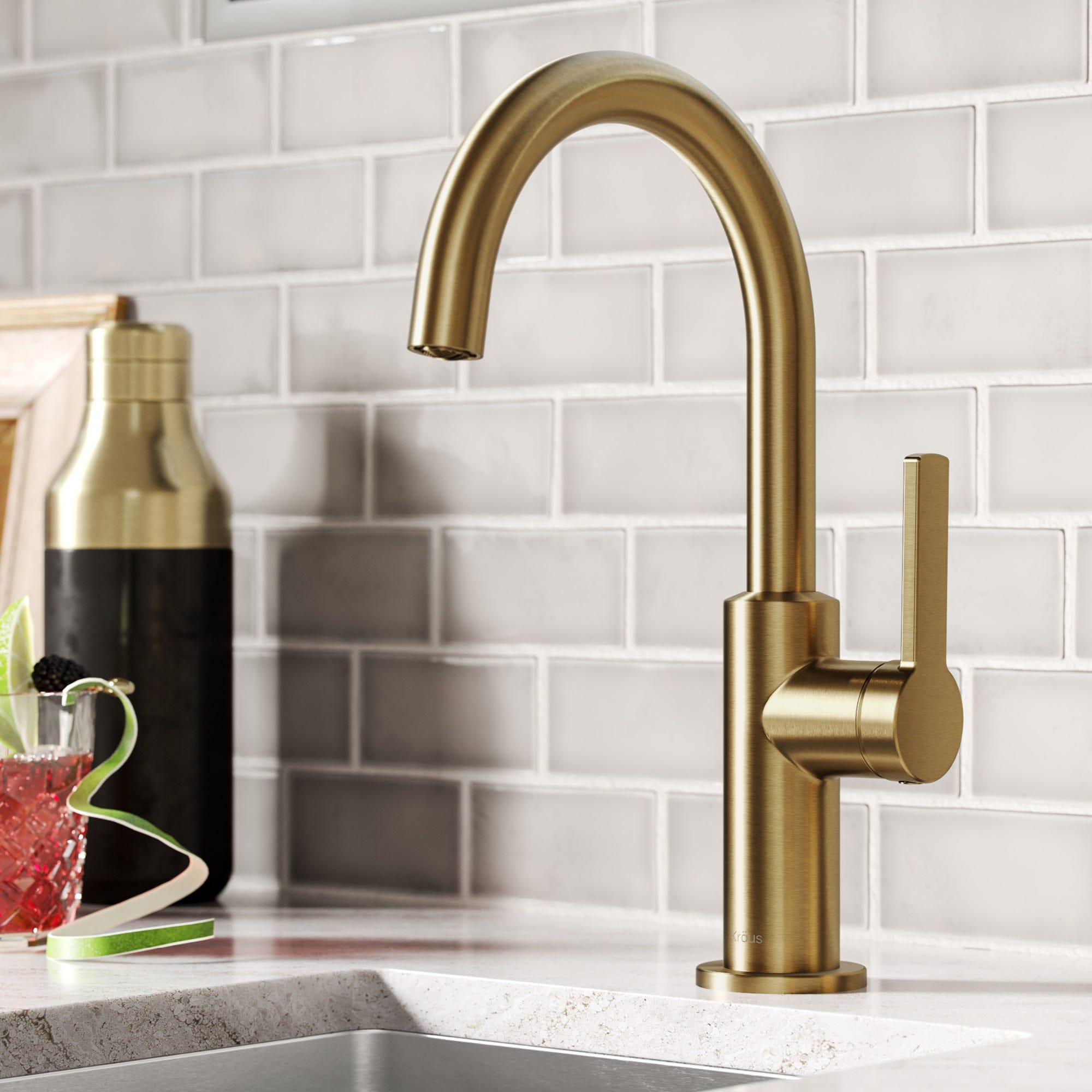 Brushed Brass