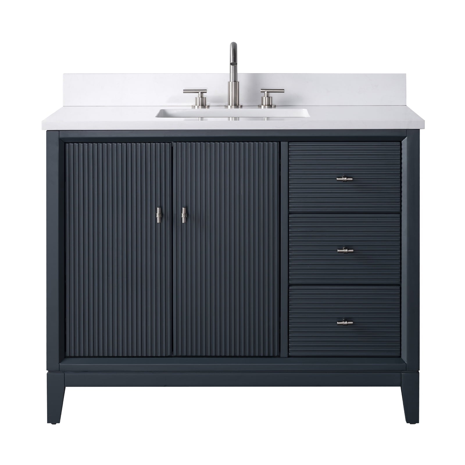 Linear Vintage Spruce Blue / Brushed Nickel