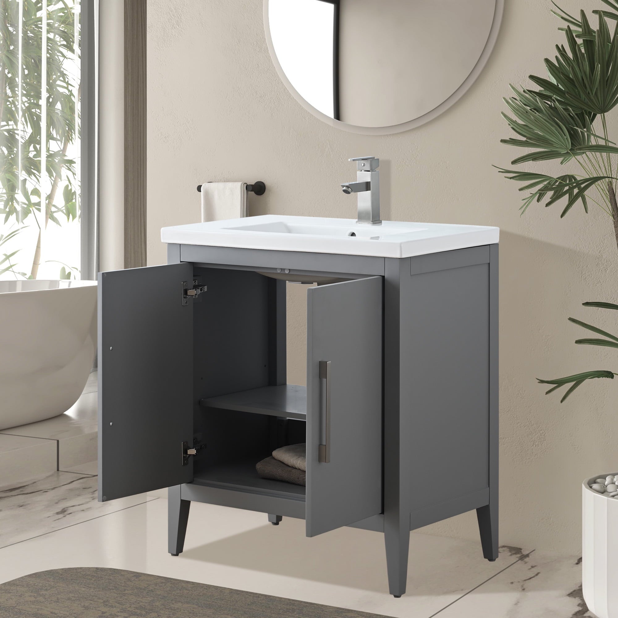Cashmere Gray / Brushed Nickel