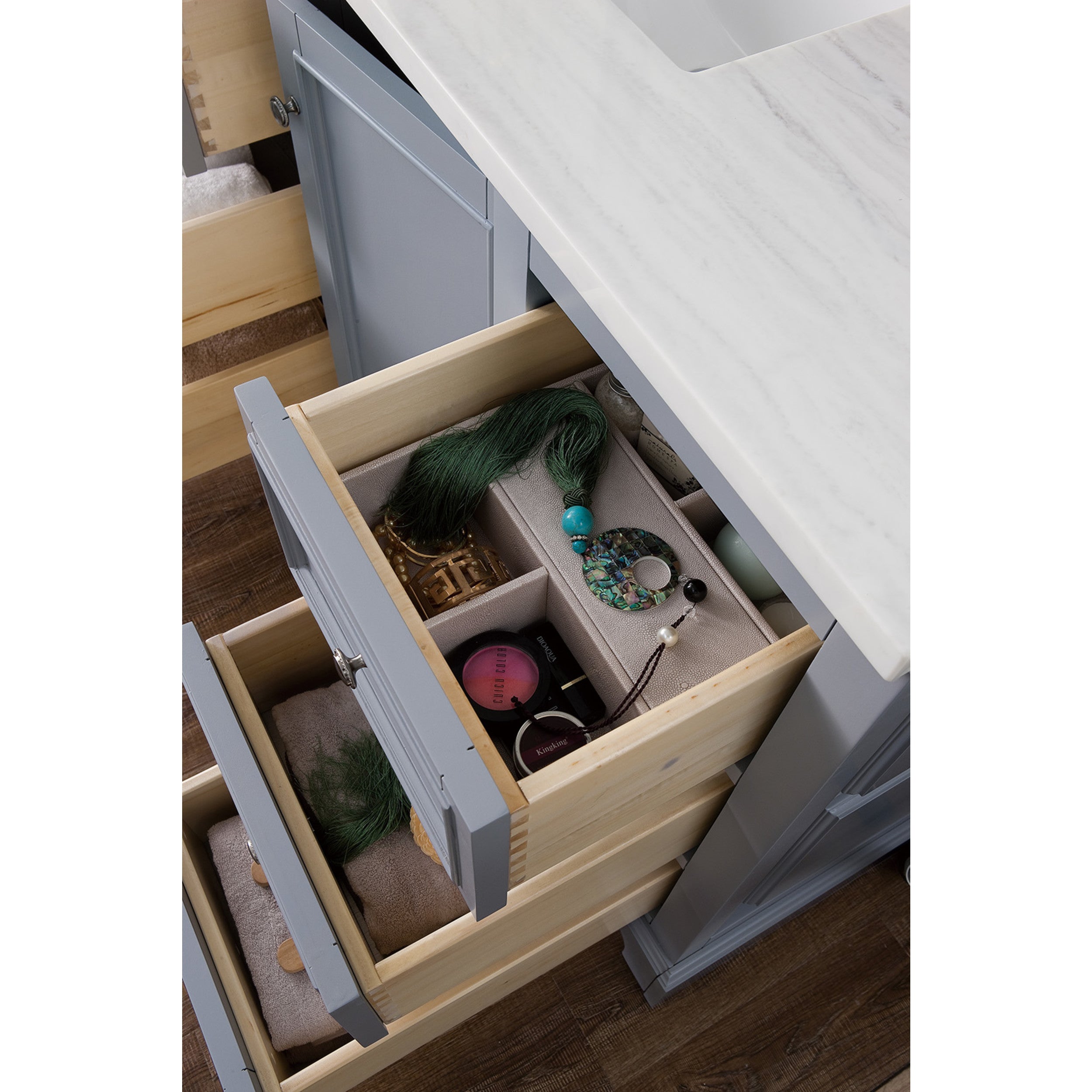 Silver Gray / Arctic Fall - 3 Faucet Holes