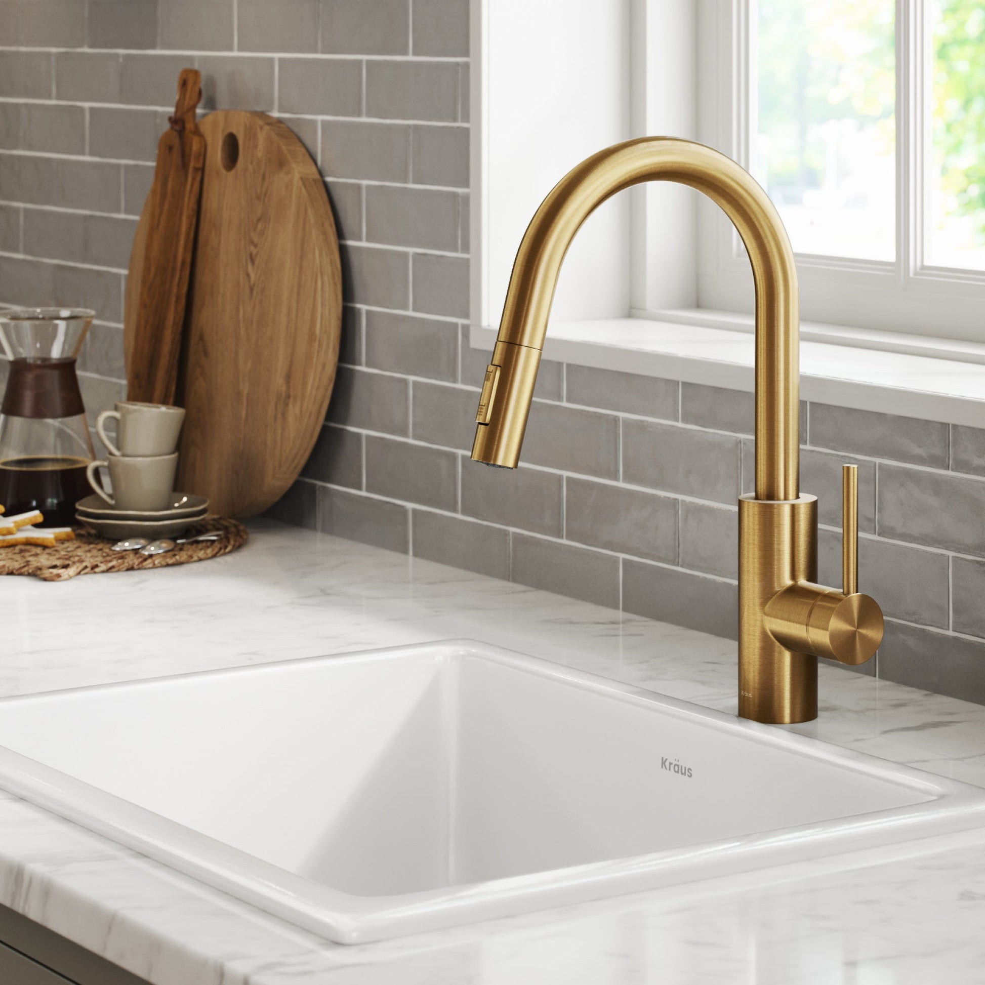 Brushed Brass