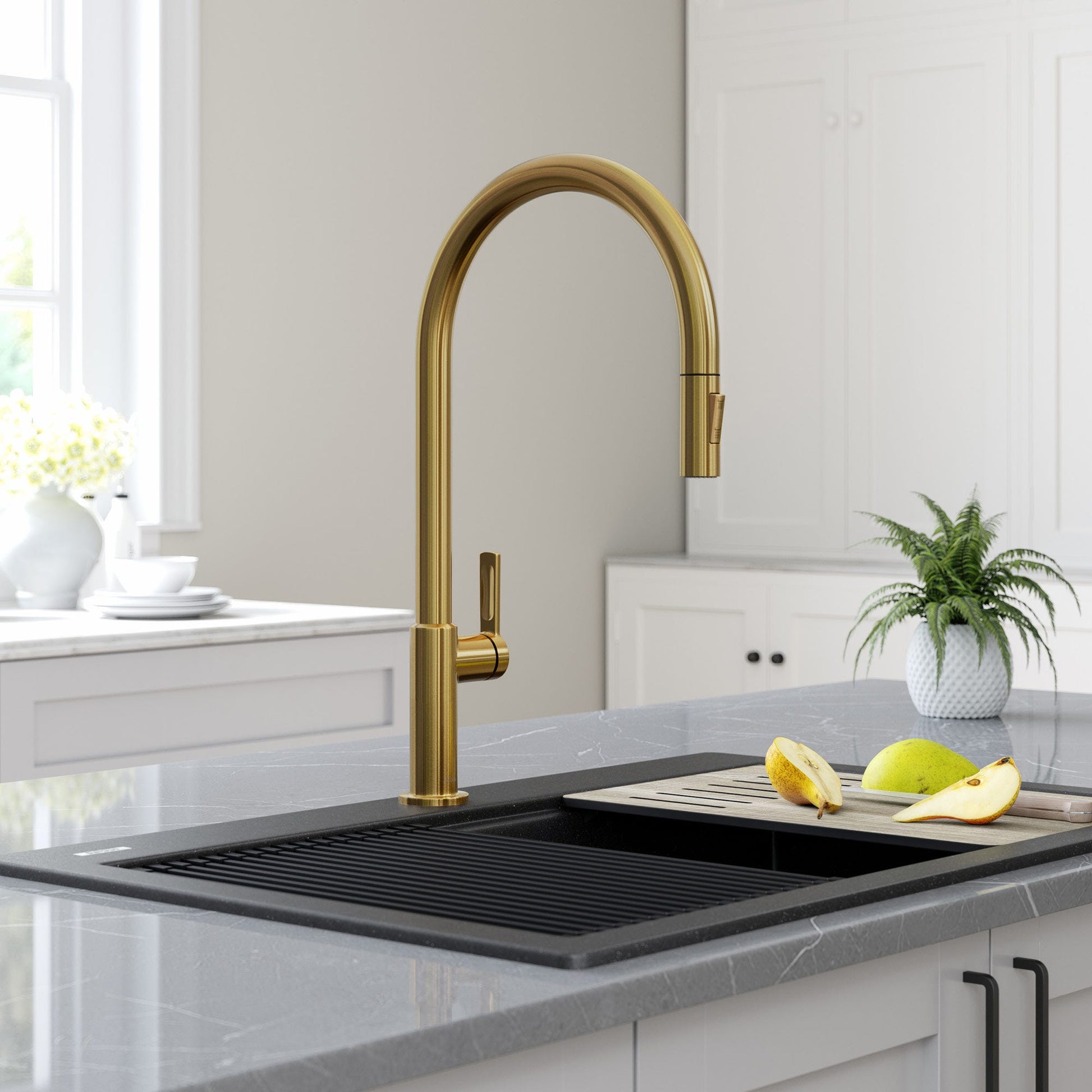Brushed Brass
