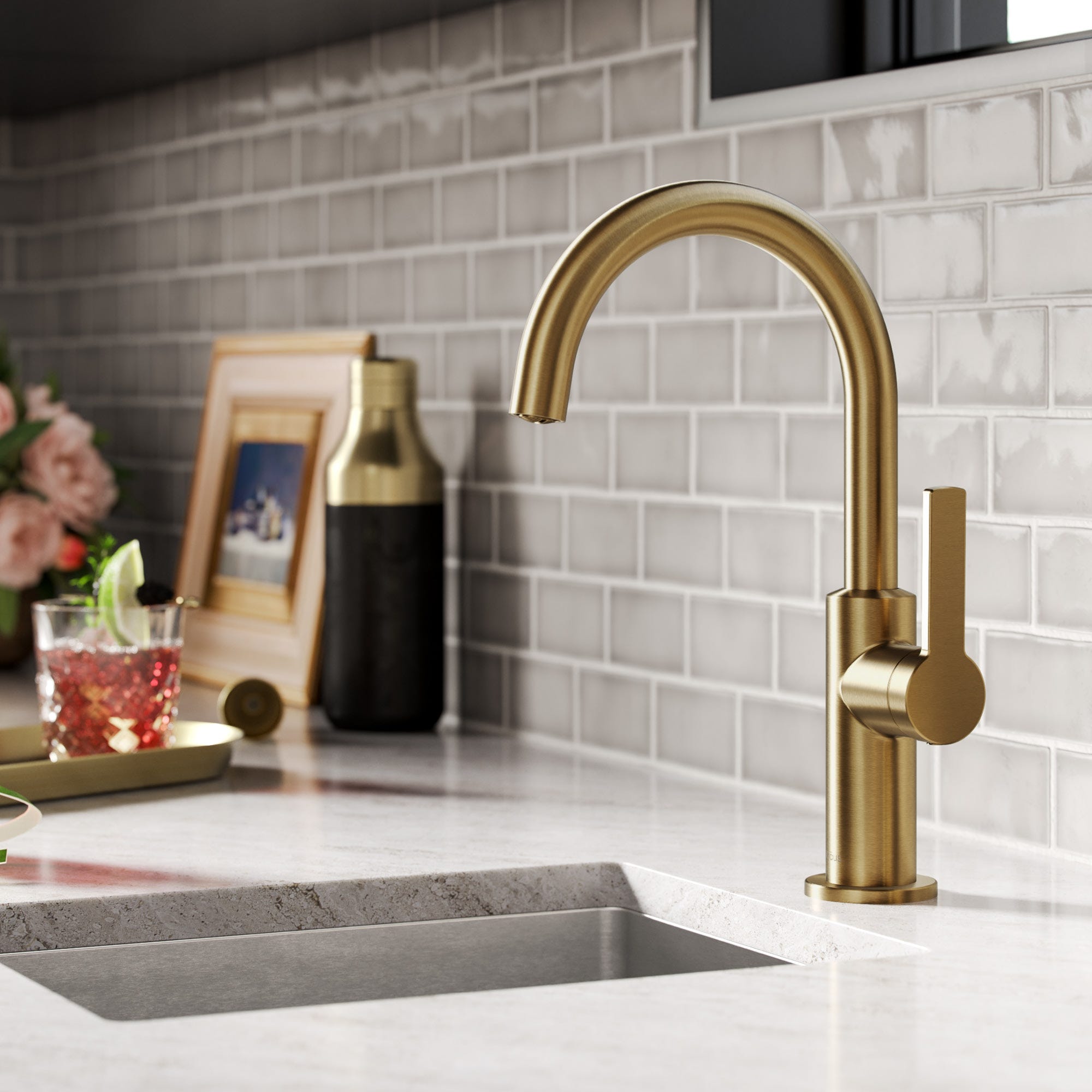 Brushed Brass