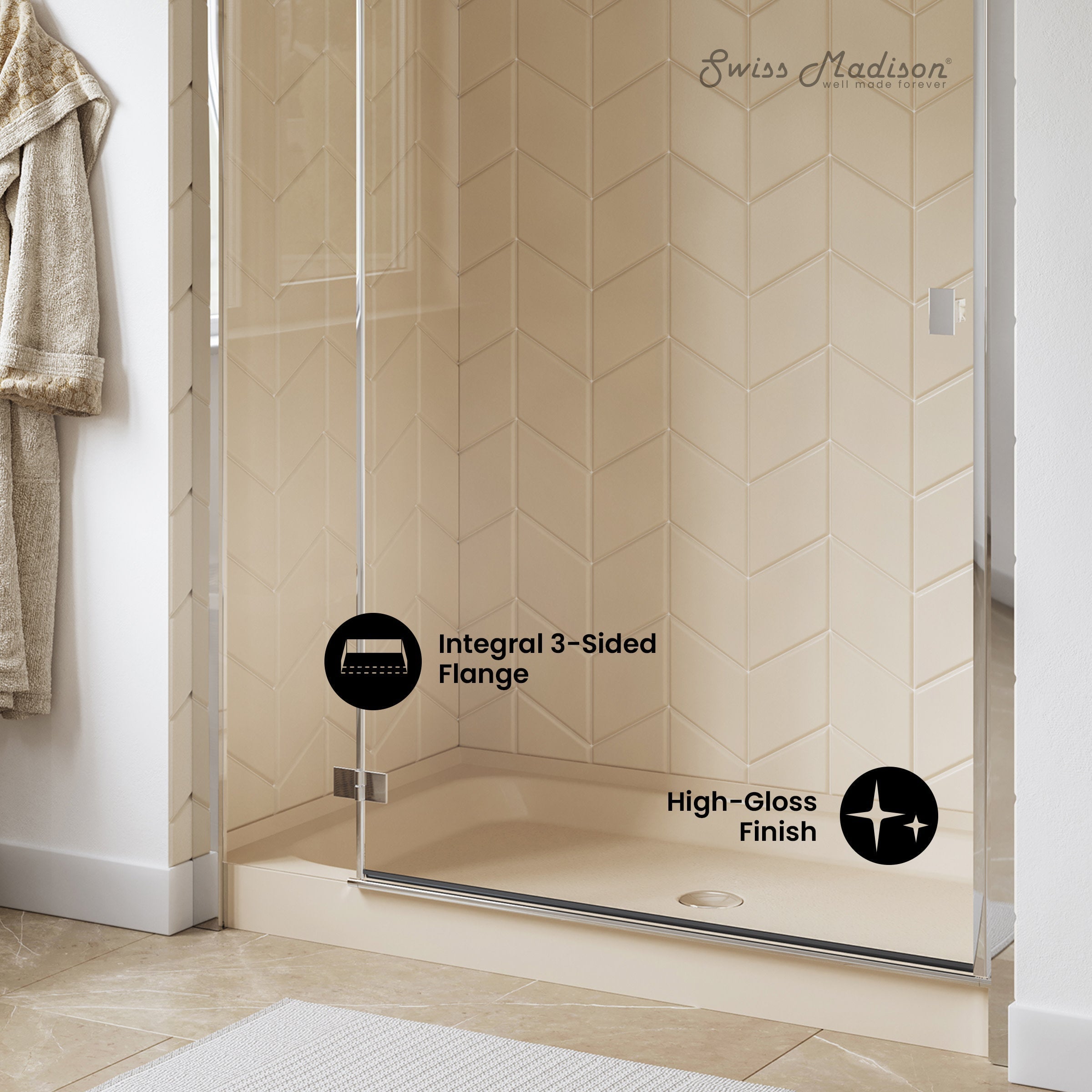 Glossy Bisque / Center