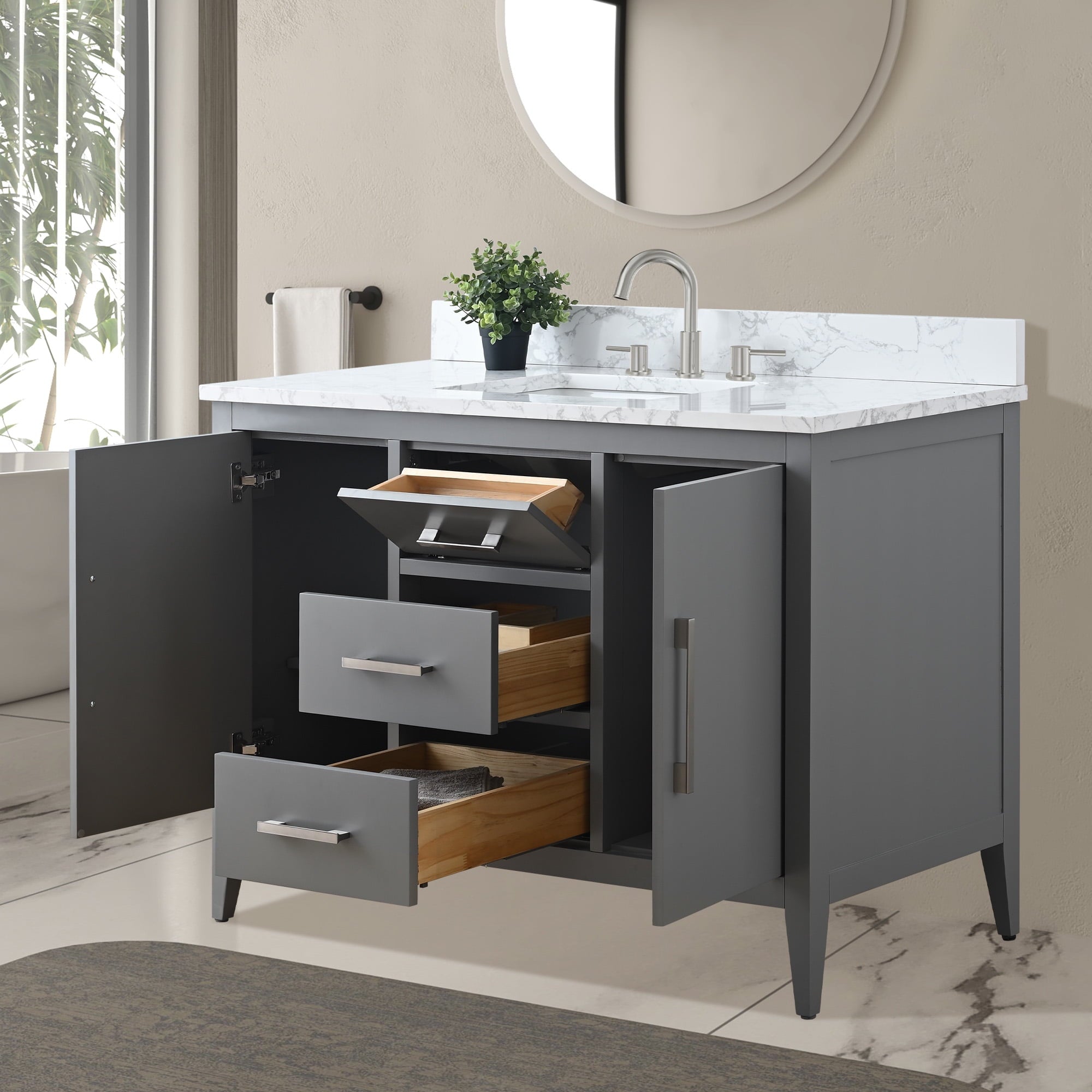 Cashmere Gray / Brushed Nickel