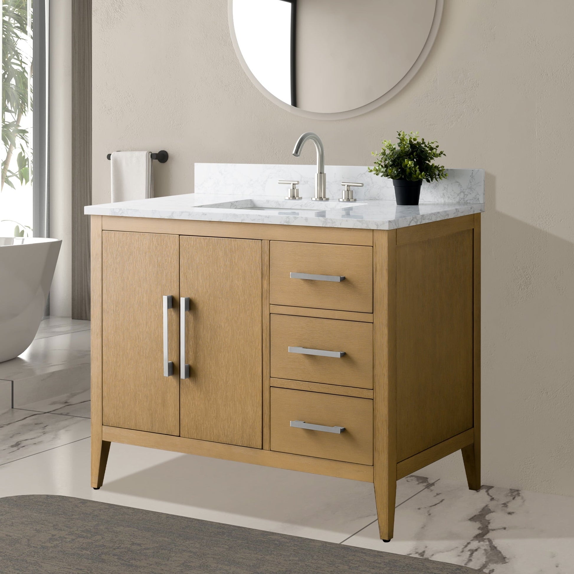 Natural Oak / Brushed Nickel
