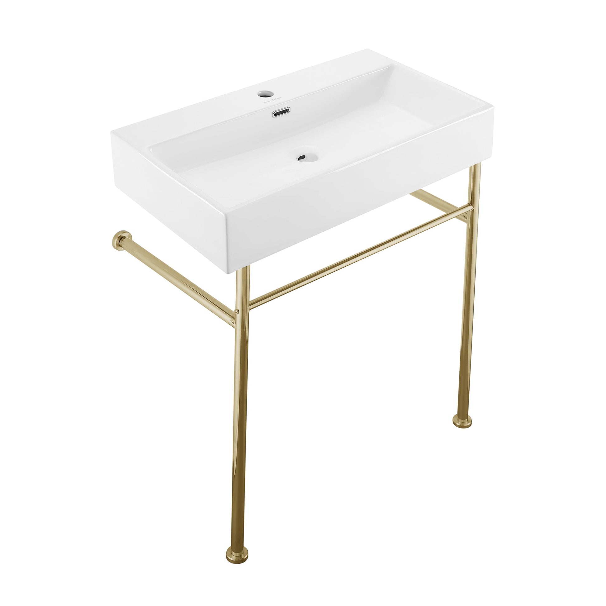 Gold / White / 1-Hole