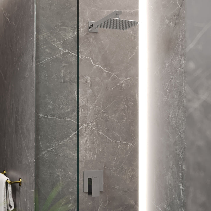 Polished Chrome / Without Tub Filler