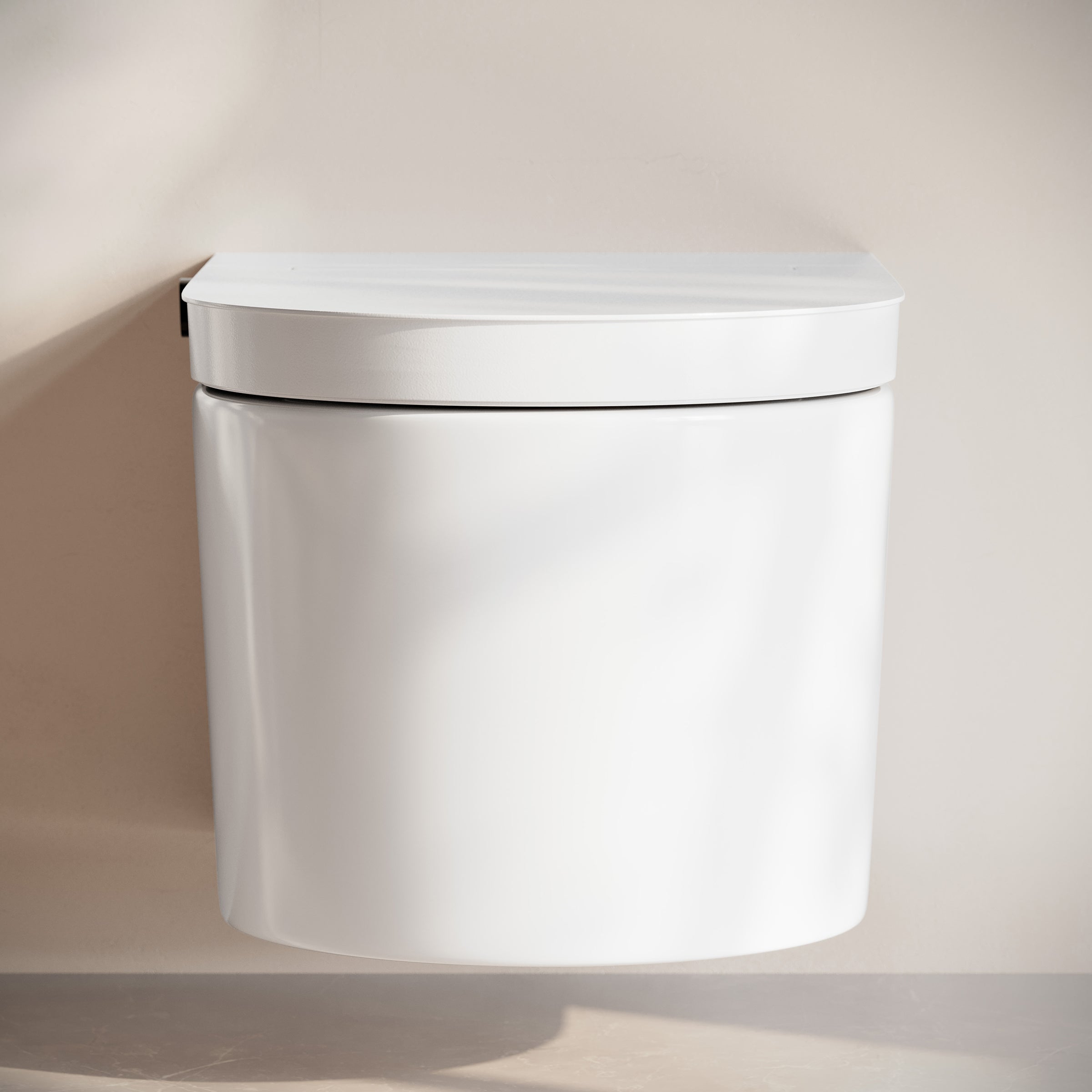Glossy White / Manual Bidet
