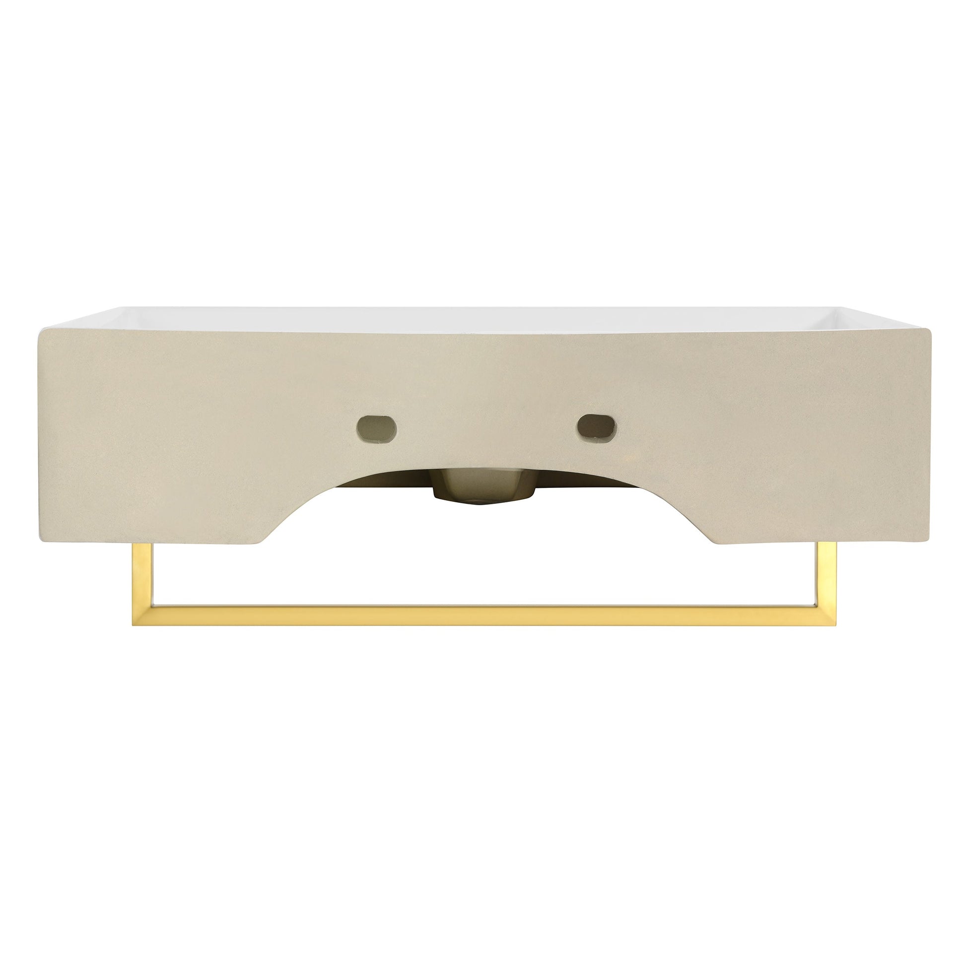 Glossy White / Gold