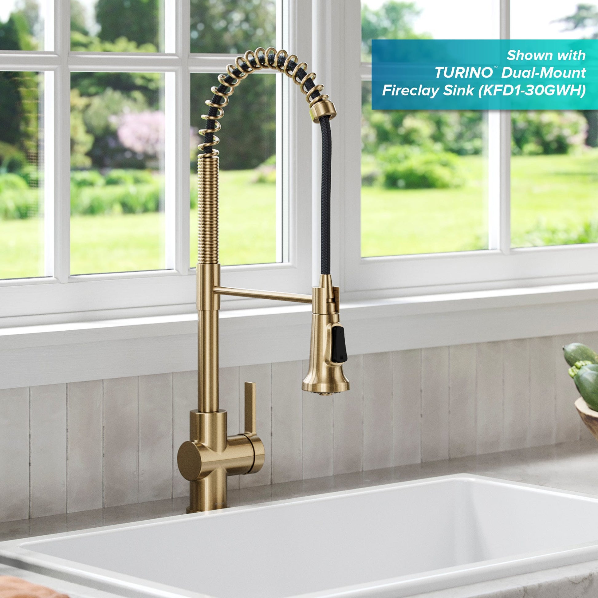 Spot Free Antique Champagne Bronze / Pull Down