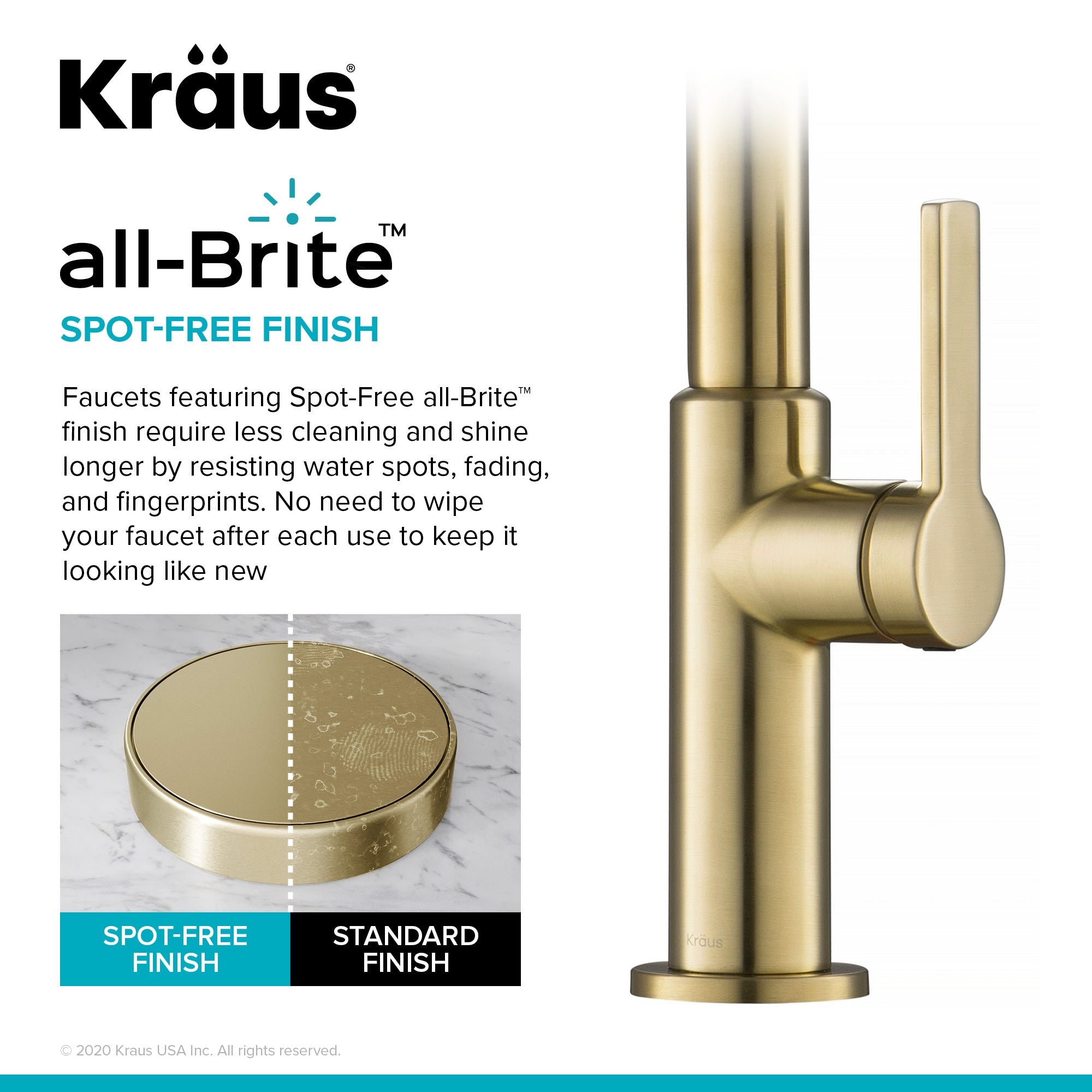 Spot Free Antique Champagne Bronze