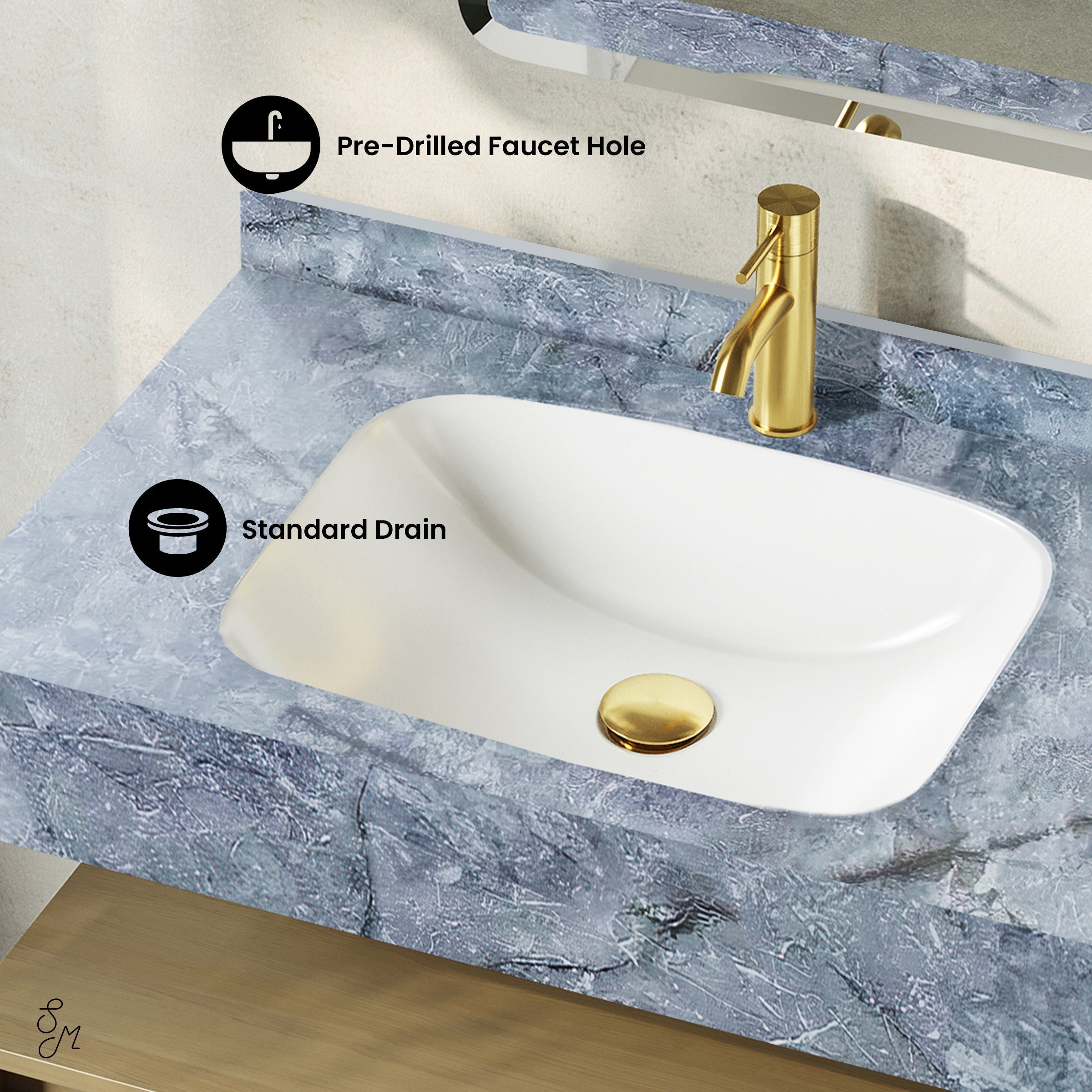Natural Oak / Blue Celeste