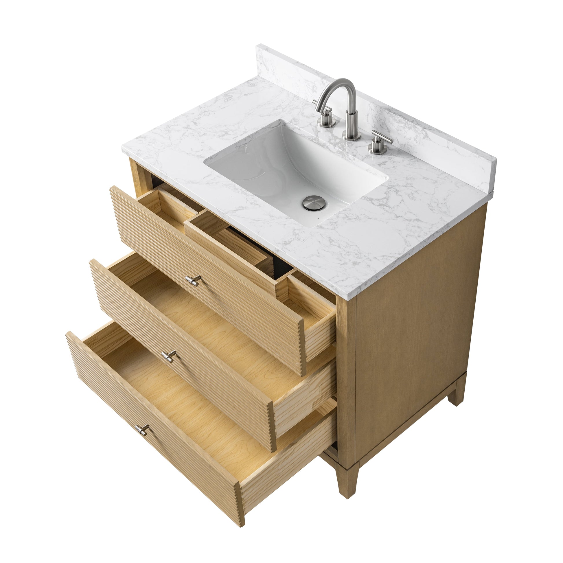 Linear Natural Oak / Brushed Nickel