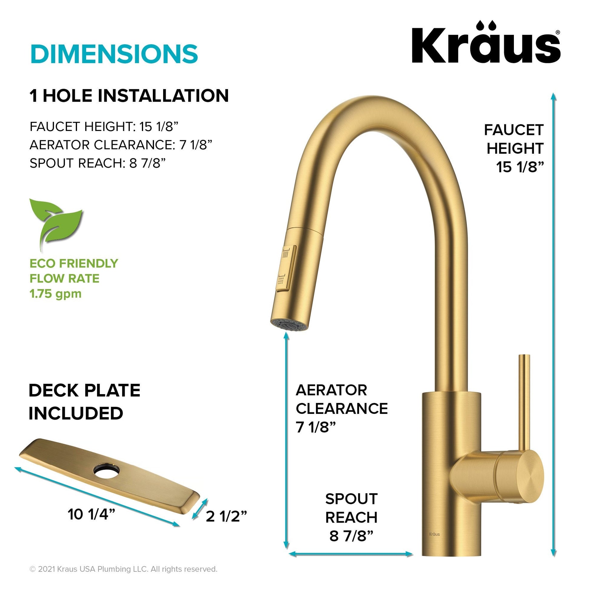 Brushed Brass