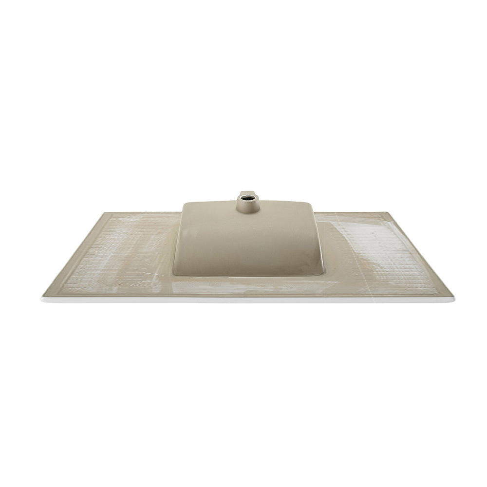 Glossy White / 1-Hole / Center