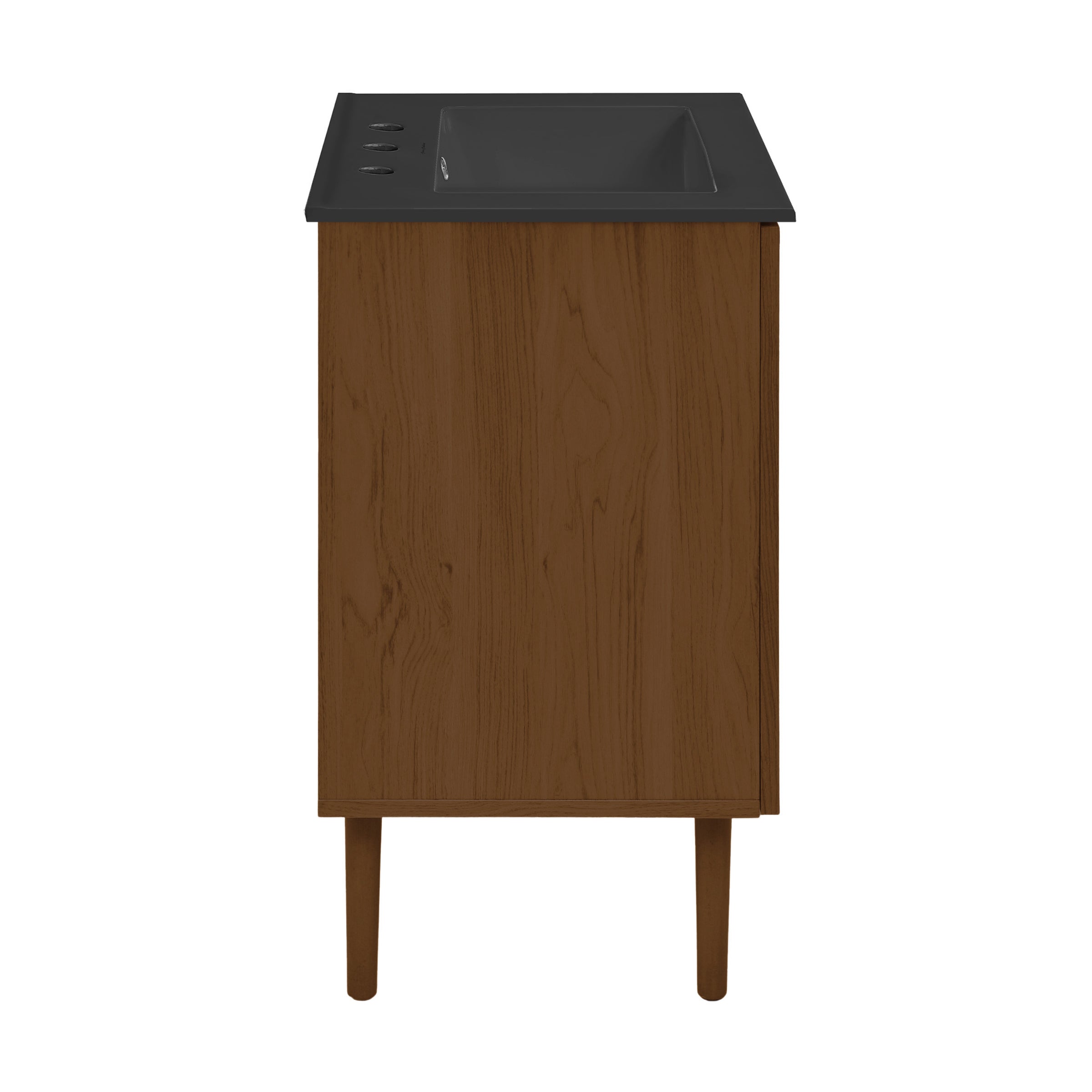 Brown Oak / Black / 3-Hole Center