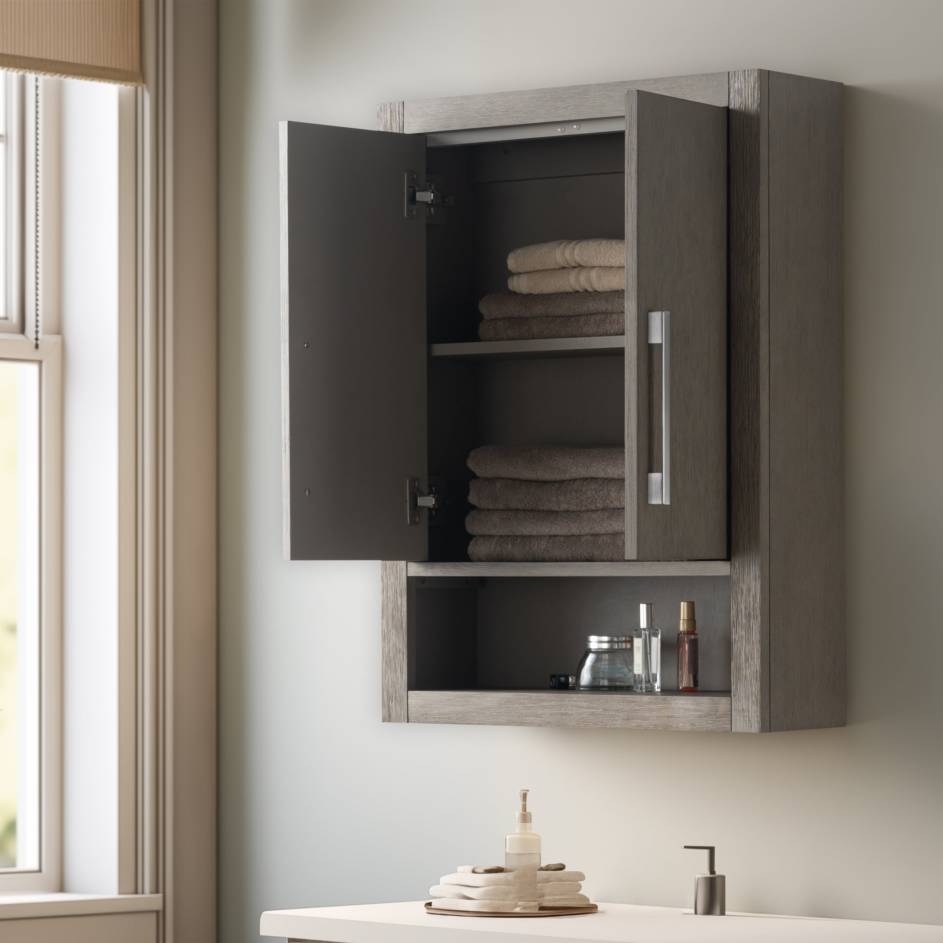Driftwood Gray / Brushed Nickel