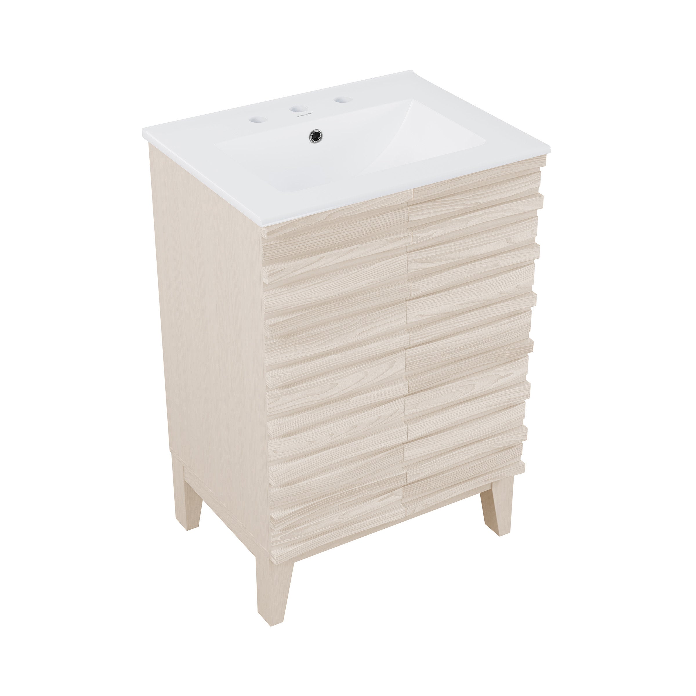 White Oak / White / 3-Hole