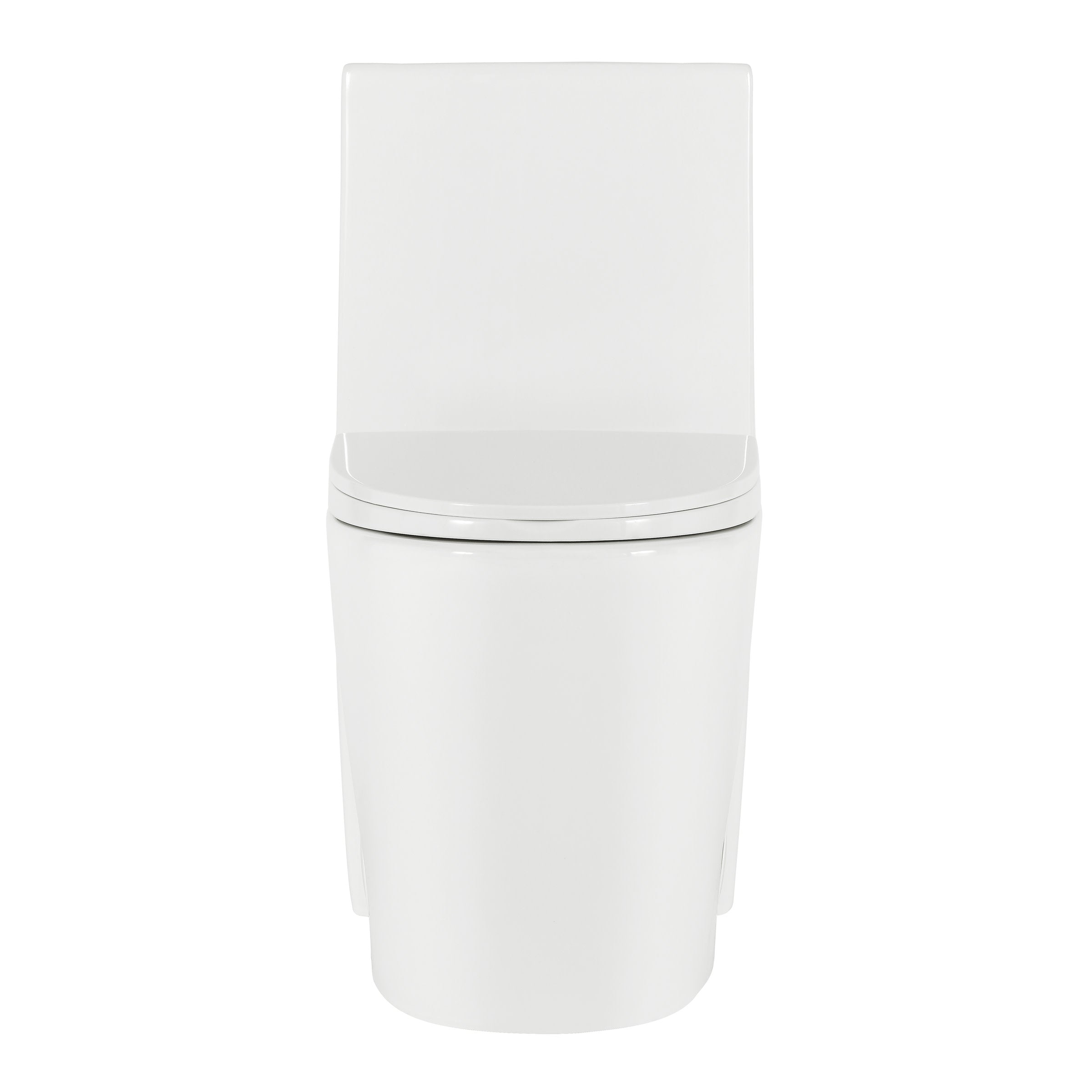 Glossy White / Dual Touchless - Left / Chrome