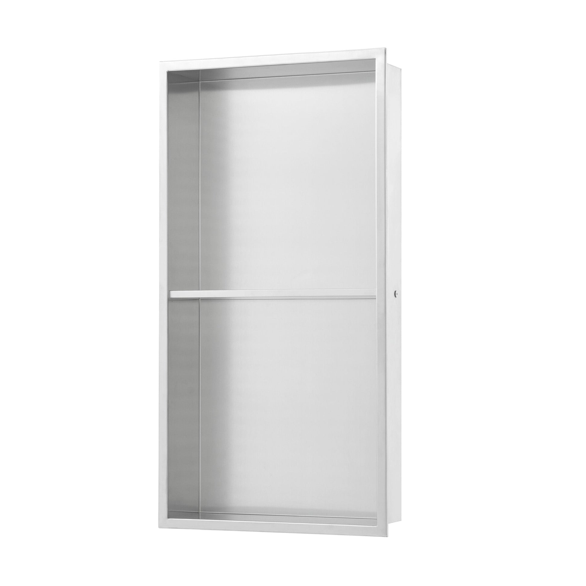 Matte Chrome / Double Shelf
