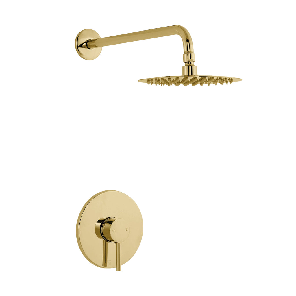 Brushed Gold / Without Hand Sprayer / Without Tub Filler