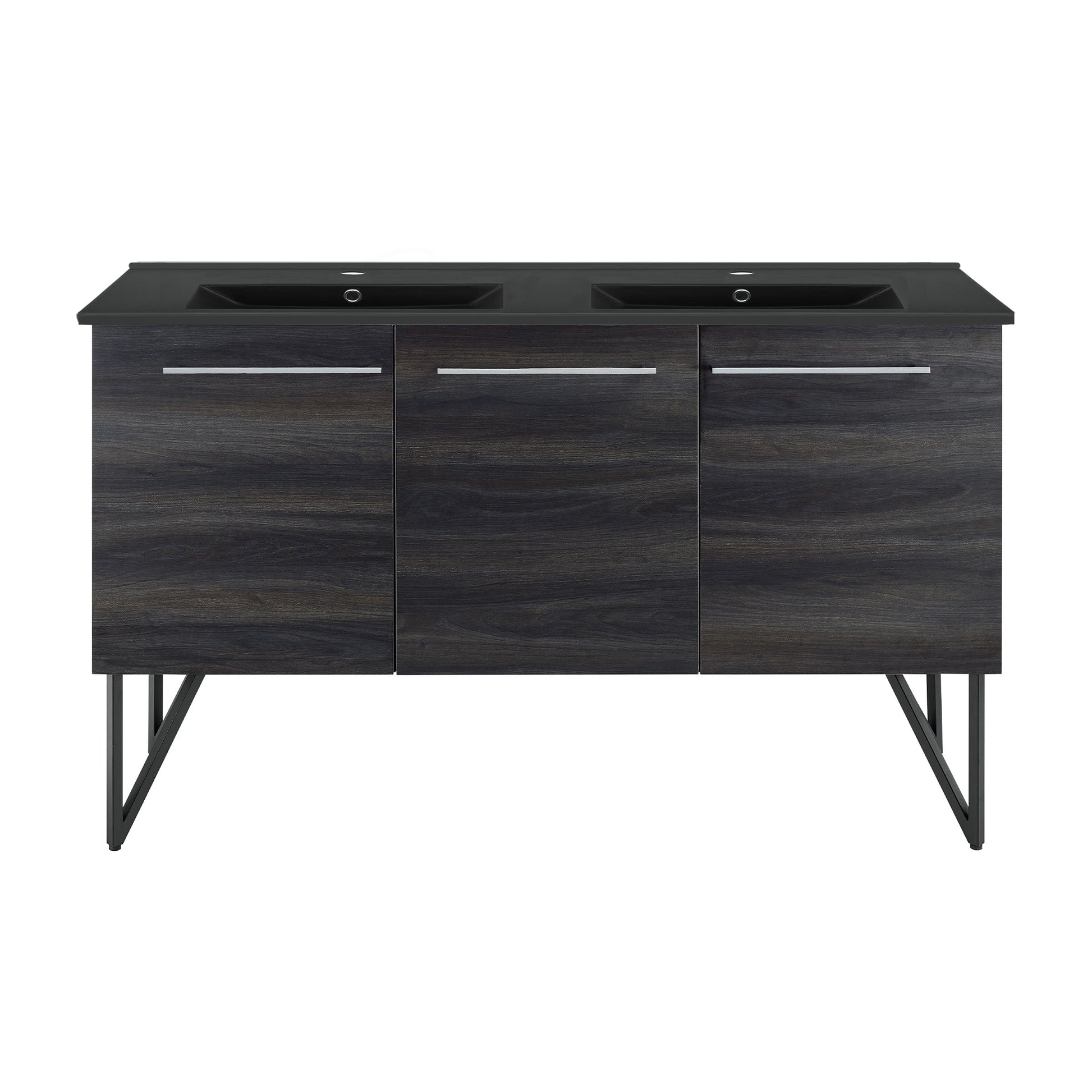 Black Walnut / Matte Black / 1-Hole