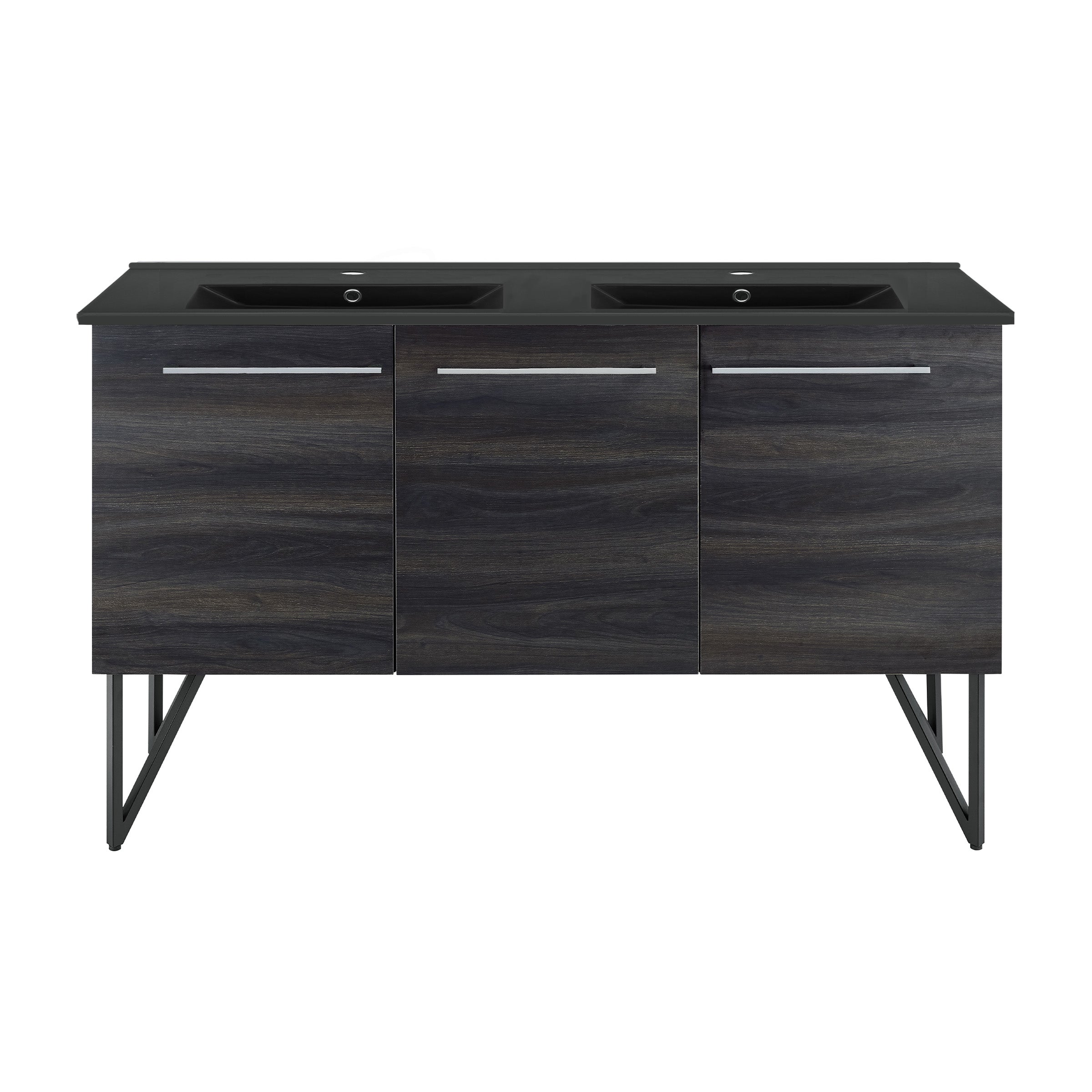 Black Walnut / Matte Black / 1-Hole