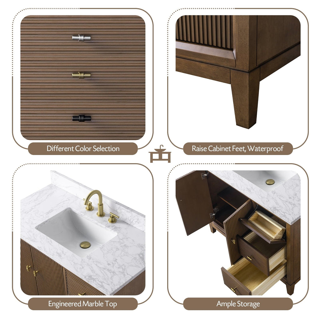Linear Walnut / Brushed Nickel