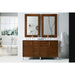 American Walnut / Carrara White - 3 Faucet Holes