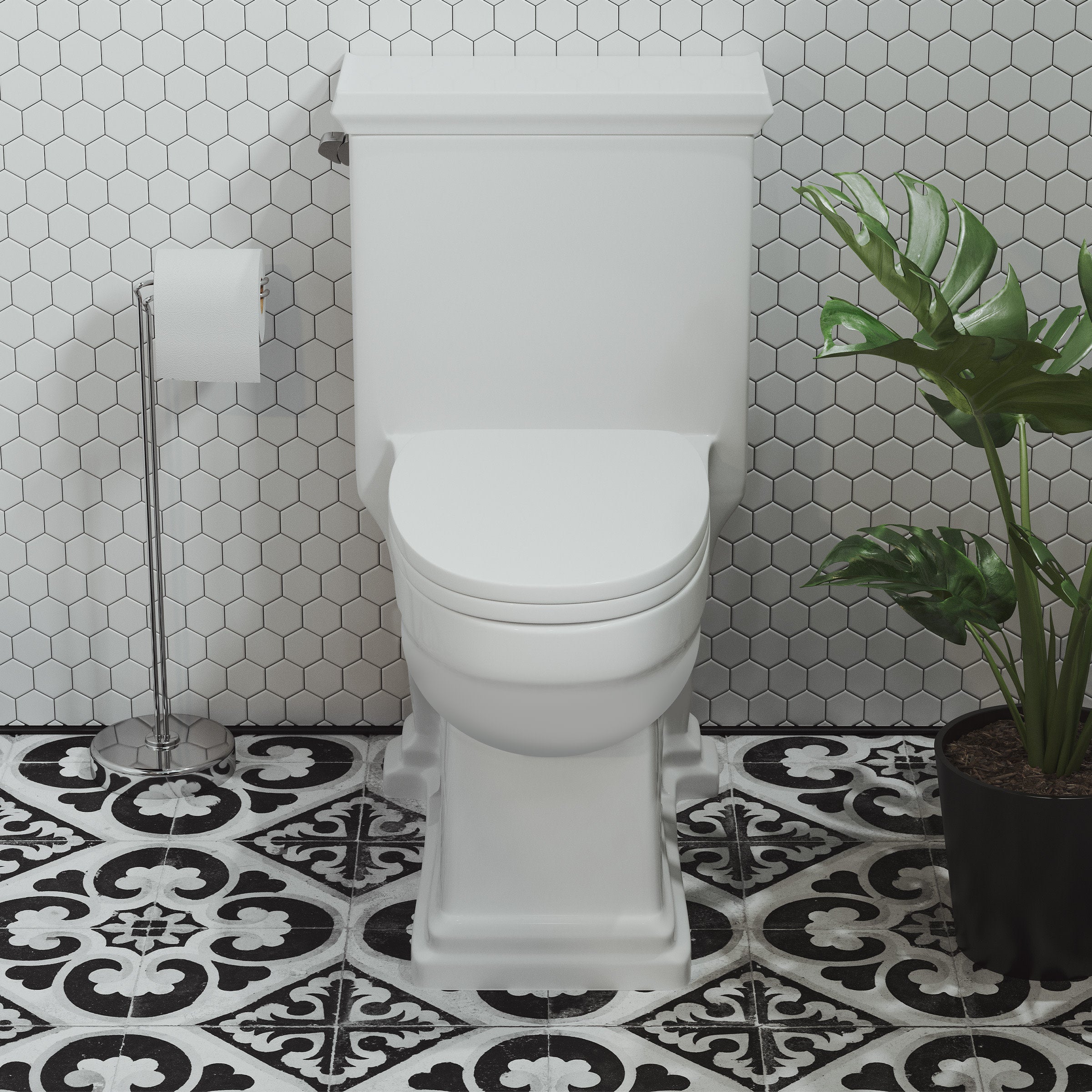 Glossy White / Single - Left
