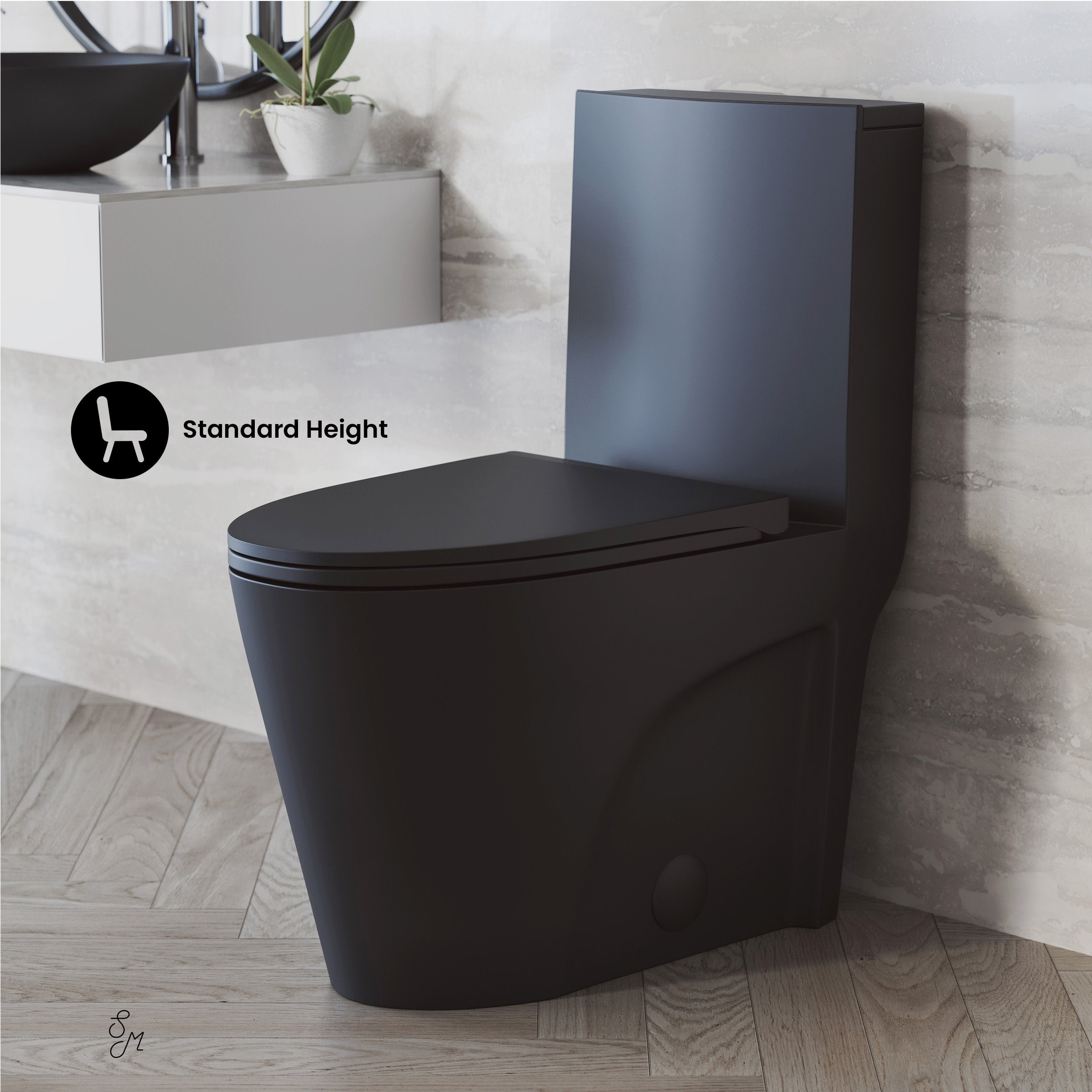 Matte Black / Single - Left