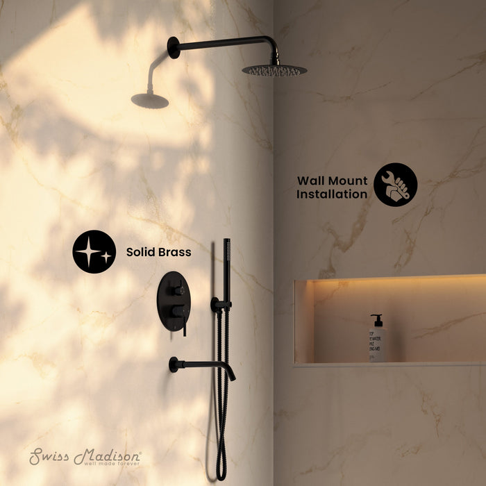 Matte Black / With Tub Filler / With Tub Filler
