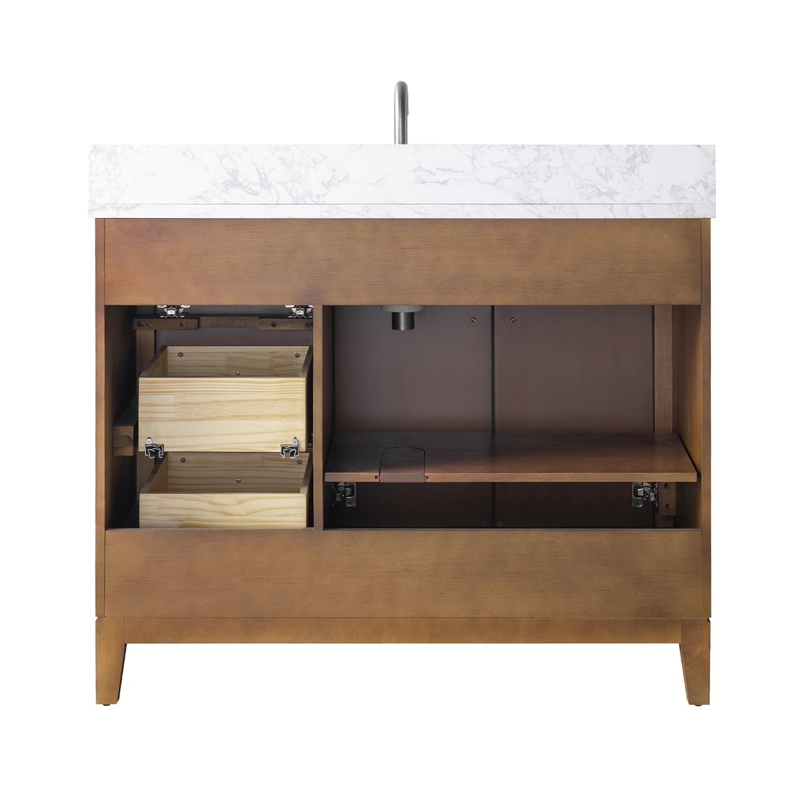 Linear Walnut / Brushed Nickel