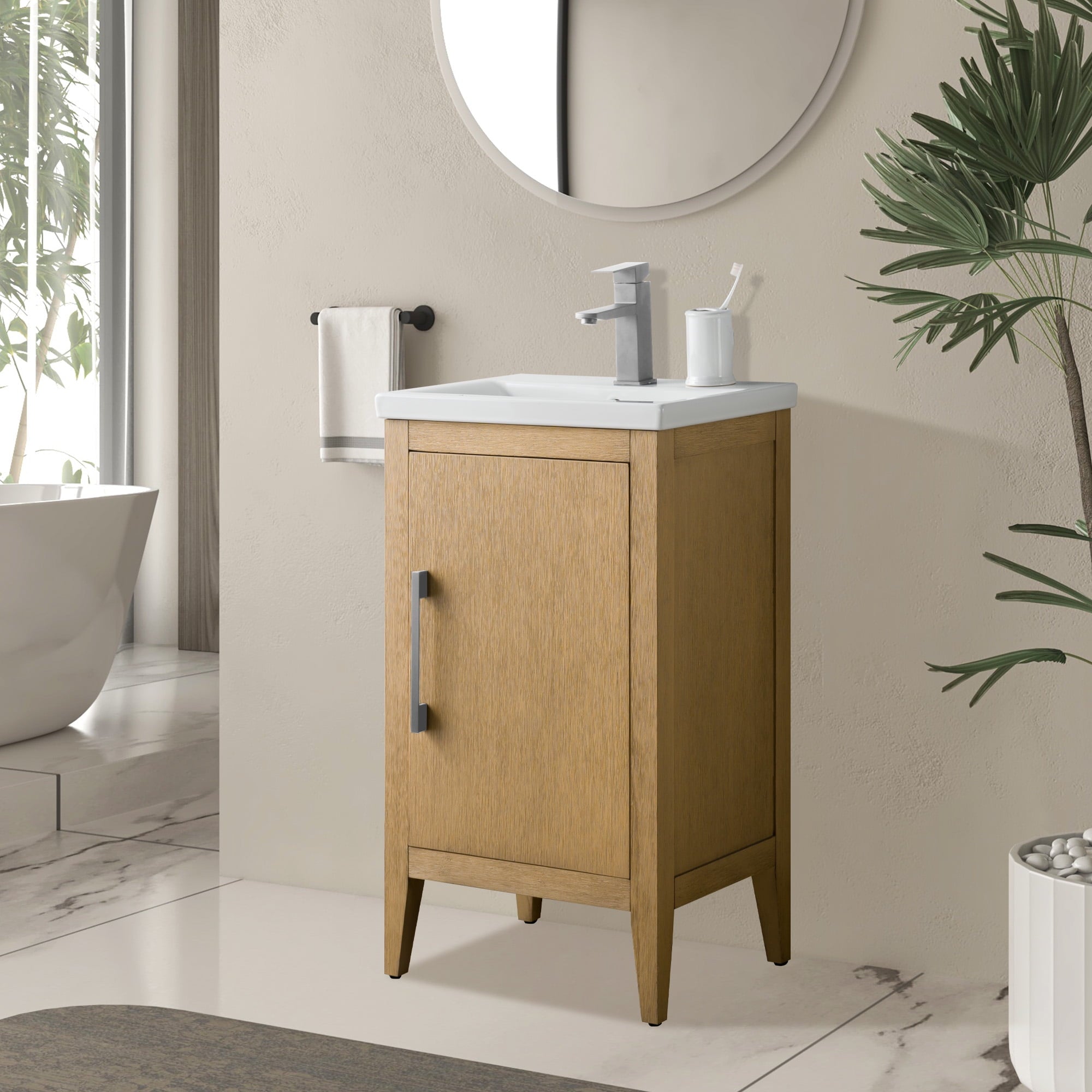 Natural Oak / Brushed Nickel