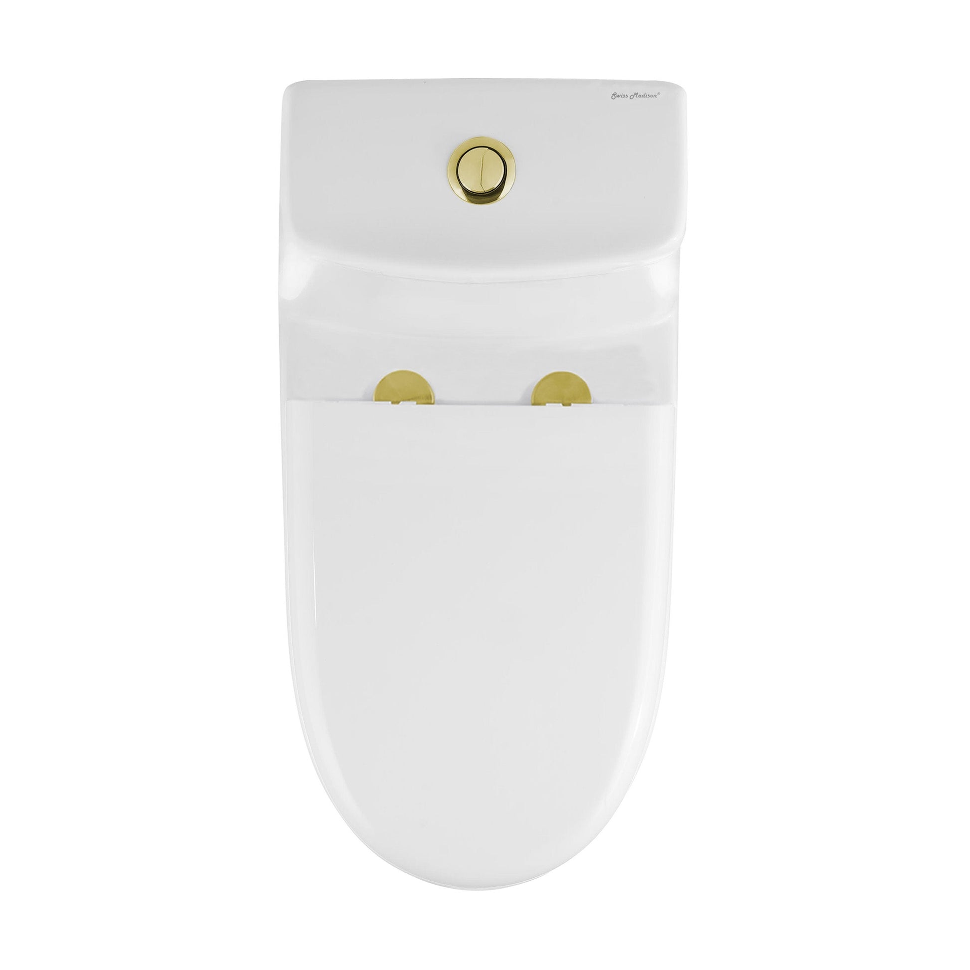 Glossy White / Dual - Top / Gold