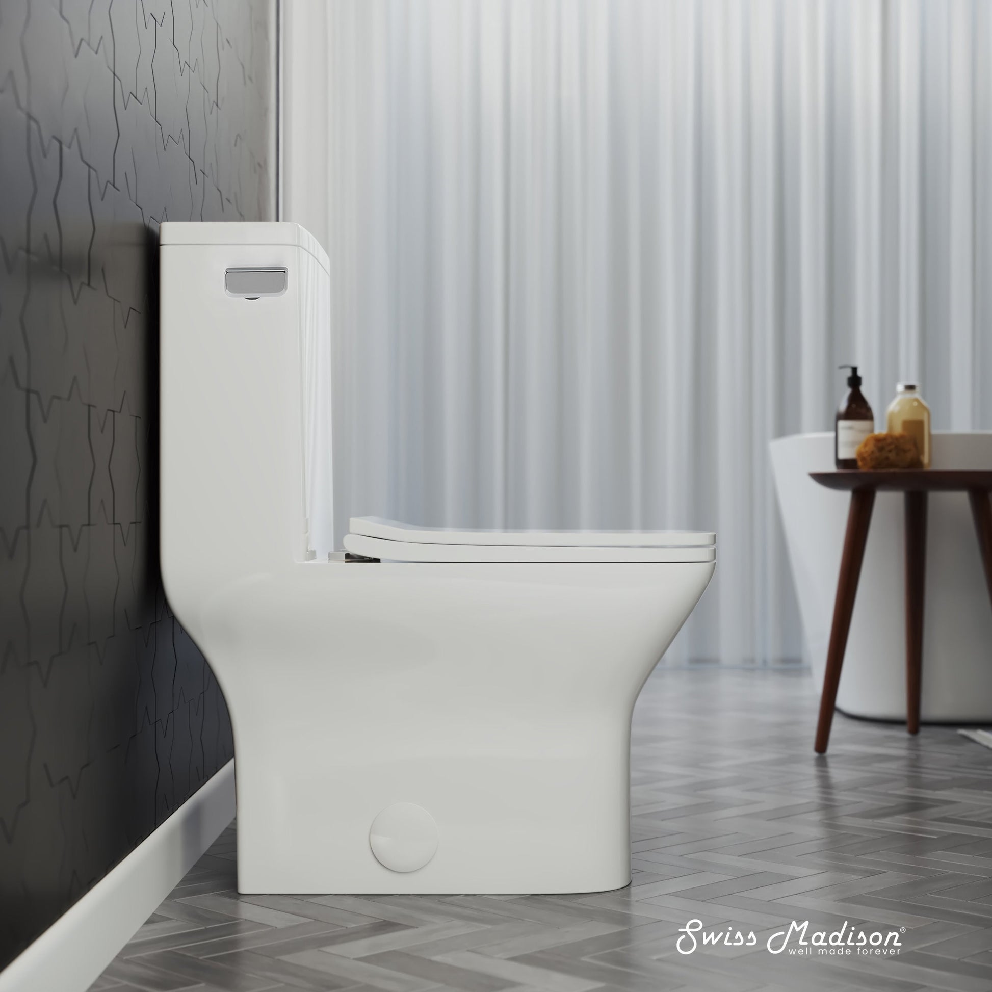 Glossy White / Single - Left